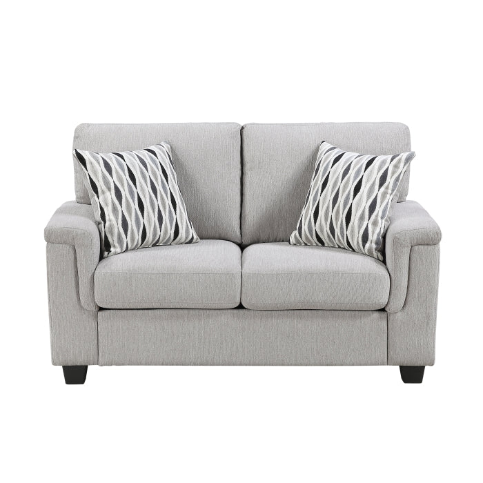 Chelsea White Loveseat - Ornate Home