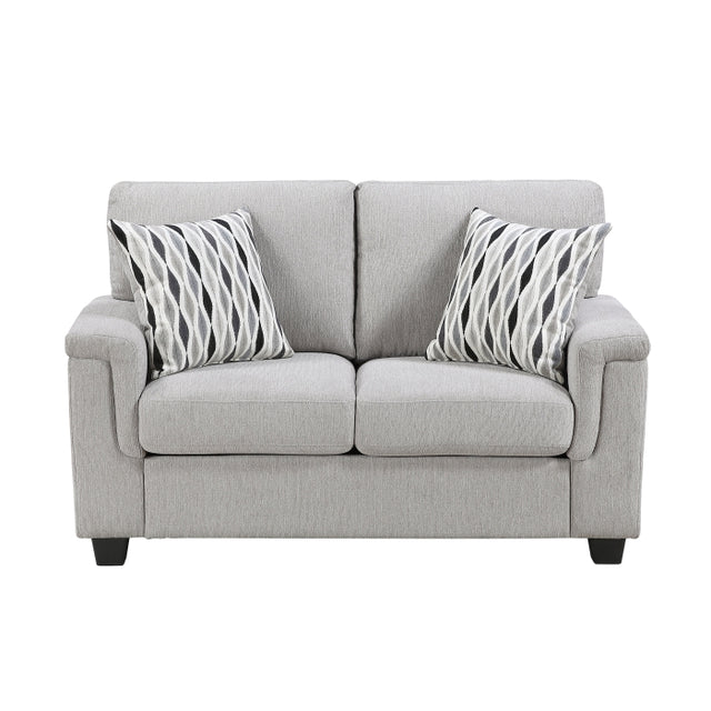Chelsea White Loveseat - Ornate Home