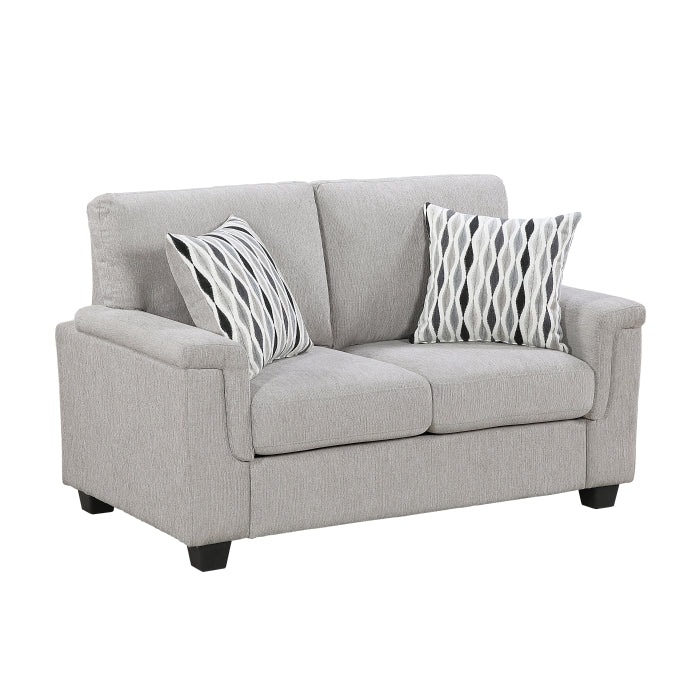 Chelsea White Loveseat - Ornate Home
