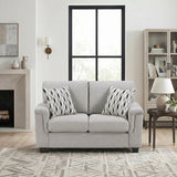 Chelsea White Loveseat - Ornate Home