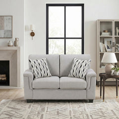 Chelsea White Loveseat - Ornate Home