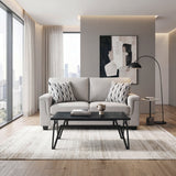 Chelsea White Loveseat - Ornate Home