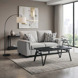 Chelsea White Loveseat - Ornate Home