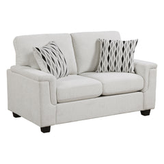 Chelsea White Loveseat - Ornate Home