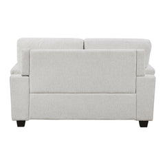 Chelsea White Loveseat - Ornate Home