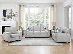 Chelsea White Loveseat - Ornate Home