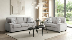 Chelsea White Loveseat - Ornate Home