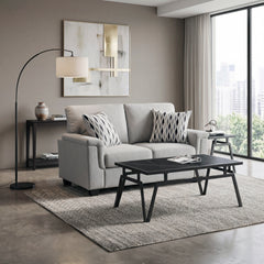 Chelsea White Loveseat - Ornate Home