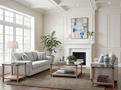 Chelsea White Loveseat - Ornate Home