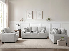 Chelsea White Loveseat - Ornate Home