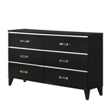 Chelsie Black Dresser - Ornate Home