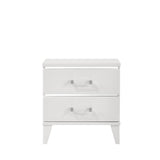 Chelsie White Nightstand - Ornate Home