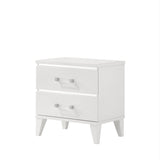 Chelsie White Nightstand - Ornate Home