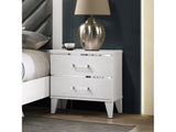 Chelsie White Nightstand - Ornate Home