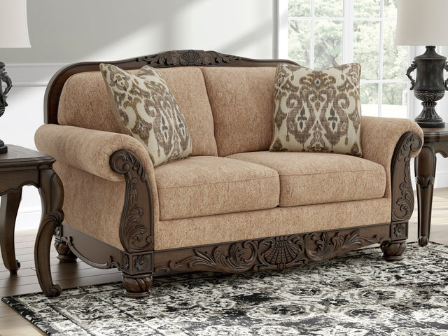 Chelsworth Golden Loveseat (Online Special Price) - Ornate Home