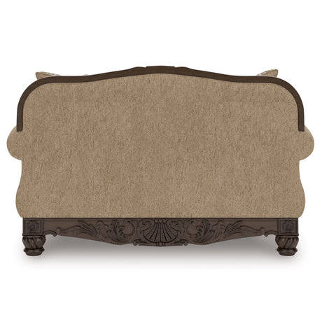 Chelsworth Golden Loveseat - Ornate Home