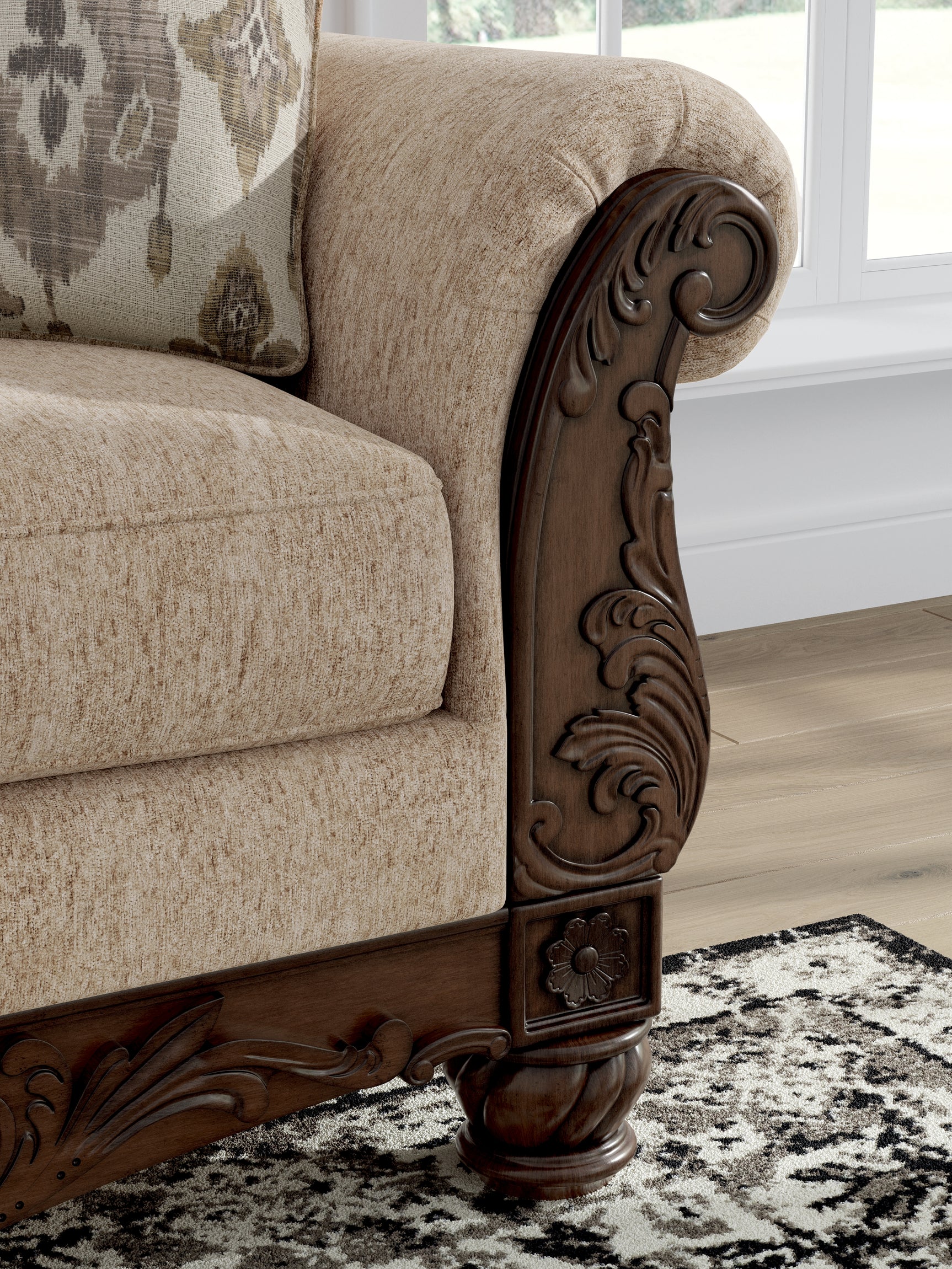 Chelsworth Golden Sofa and Loveseat (Online Special Price) - Ornate Home
