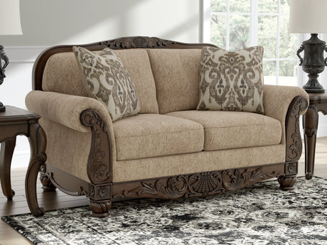 Chelsworth Golden Sofa and Loveseat - Ornate Home
