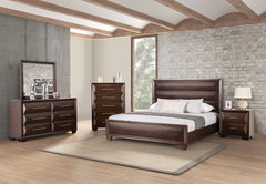 Chemnitz Espresso Eastern King Bed - Ornate Home