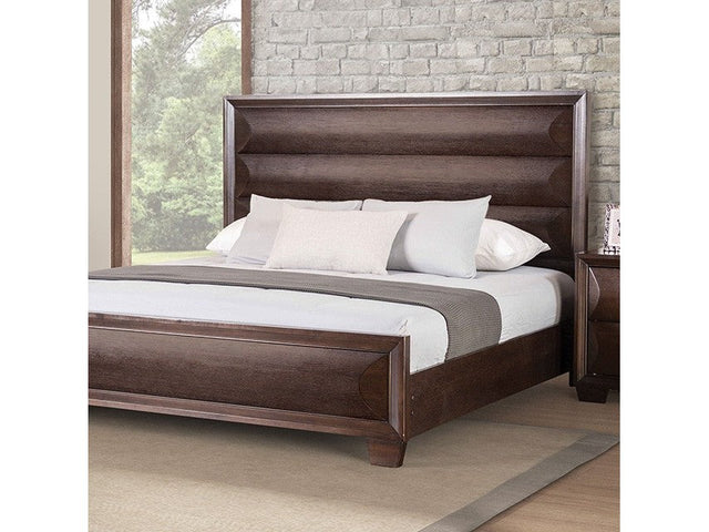 Chemnitz Espresso Eastern King Bed - Ornate Home