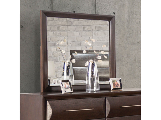 Chemnitz Espresso Mirror - Ornate Home