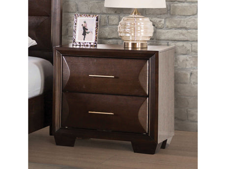 Chemnitz Espresso Nightstand - Ornate Home