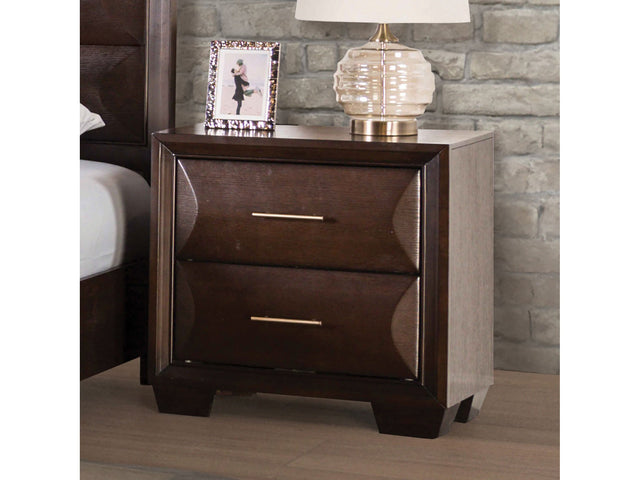 Chemnitz Espresso Nightstand - Ornate Home