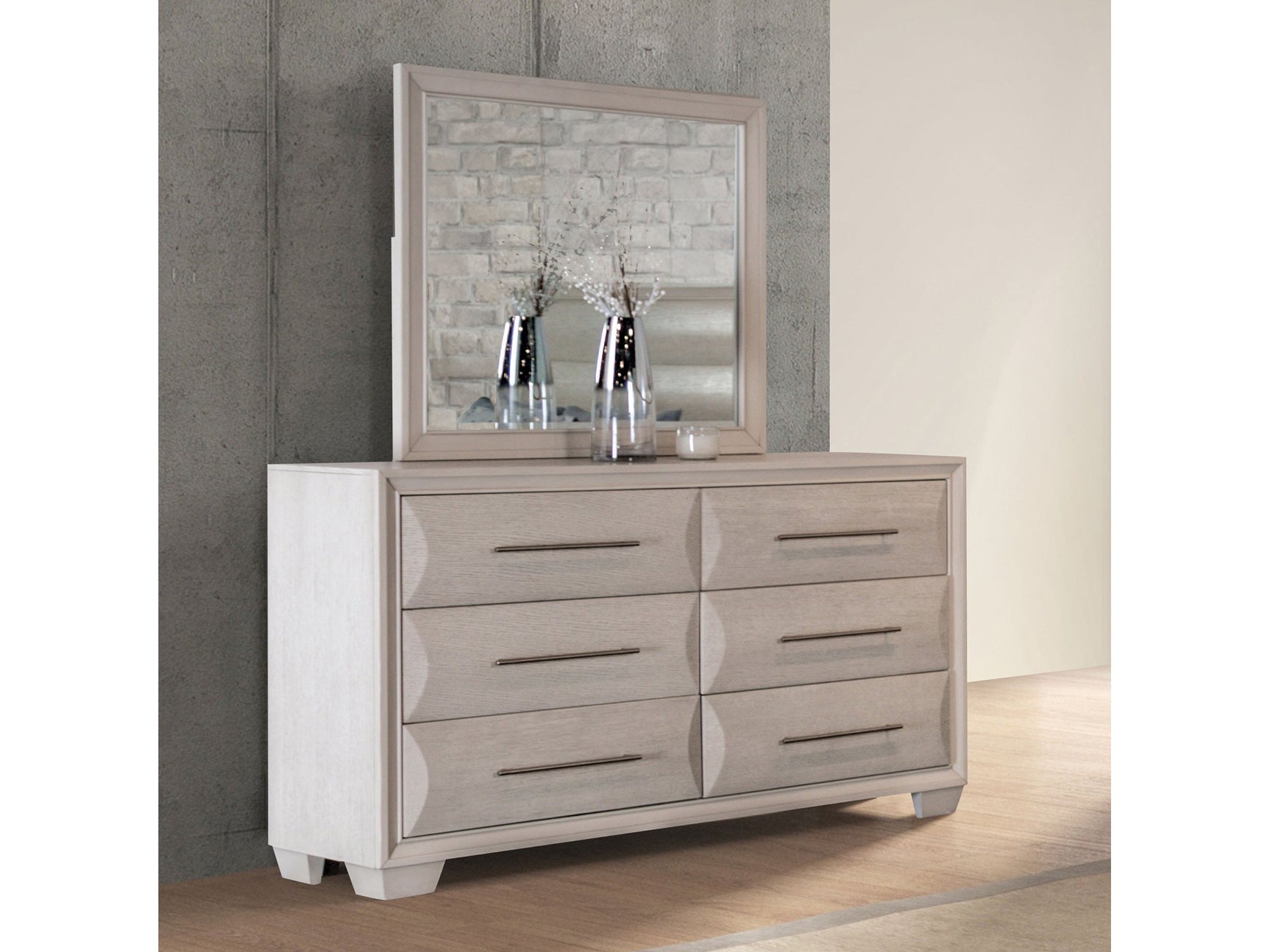 Chemnitz White Dresser - Ornate Home