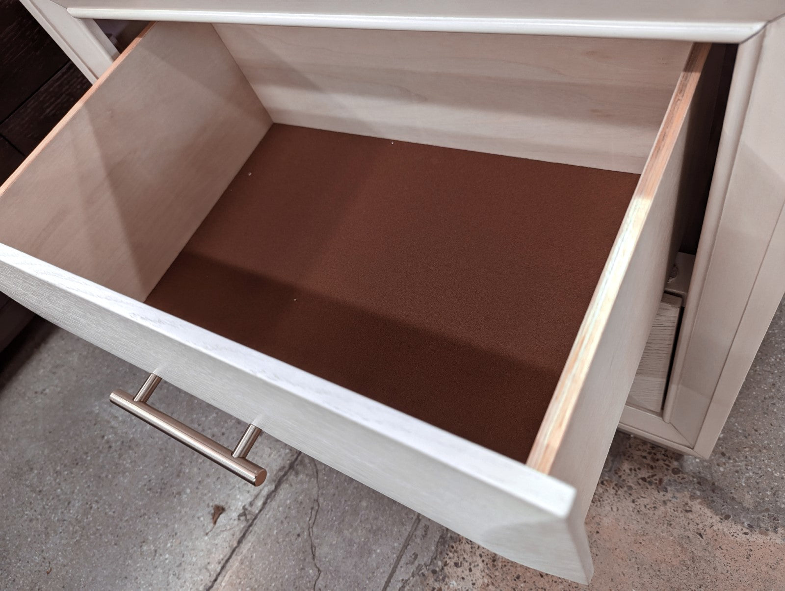 Chemnitz White Nightstand - Ornate Home