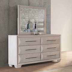 Chemnitz White Queen 5 Piece Bedroom Set w/2 Nightstands - Ornate Home