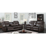 Chenai Brown Loveseat - Ornate Home