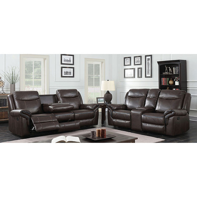 Chenai Brown Loveseat - Ornate Home