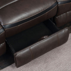 Chenai Brown Loveseat - Ornate Home