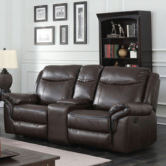 Chenai Brown Loveseat - Ornate Home