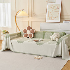 Chenille Boho Geometric Sofa Throw Cover Luxury Throws for Sofas Cat Proof Slipcovers Couch Covers - Ornate Home