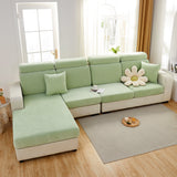 Chenille Cushion Covers for 1/2/3/4 Seater Sofas and L-shaped Couches, Furniture Covers for Pets - Ornate Home