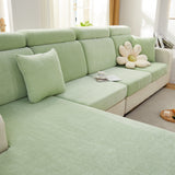 Chenille Cushion Covers for 1/2/3/4 Seater Sofas and L-shaped Couches, Furniture Covers for Pets - Ornate Home