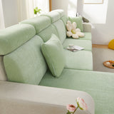 Chenille Cushion Covers for 1/2/3/4 Seater Sofas and L-shaped Couches, Furniture Covers for Pets - Ornate Home