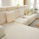 Chenille Cushion Covers for 1/2/3/4 Seater Sofas and L-shaped Couches, Furniture Covers for Pets - Ornate Home
