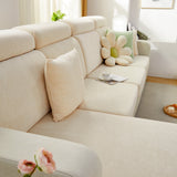 Chenille Cushion Covers for 1/2/3/4 Seater Sofas and L-shaped Couches, Furniture Covers for Pets - Ornate Home