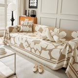 Chenille Floral Soft Thick Reversible Blanket Covers for Couch, Couch Protector Blanket Cover Sofa - Ornate Home