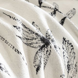 Chenille Giverny Couch Cover, Cozy Blankets for Sofa and Couch, Slip Covers for Couch Sectional - Ornate Home