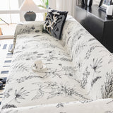 Chenille Giverny Couch Cover, Cozy Blankets for Sofa and Couch, Slip Covers for Couch Sectional - Ornate Home