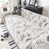Chenille Giverny Couch Cover, Cozy Blankets for Sofa and Couch, Slip Covers for Couch Sectional - Ornate Home