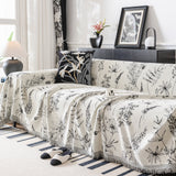 Chenille Giverny Couch Cover, Cozy Blankets for Sofa and Couch, Slip Covers for Couch Sectional - Ornate Home
