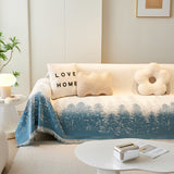 Chenille Grove Sofa Cover Blanket Furniture Protector, Couch Protector Sofa Throw Cover for Couches - Ornate Home