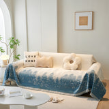 Chenille Grove Sofa Cover Blanket Furniture Protector, Couch Protector Sofa Throw Cover for Couches - Ornate Home