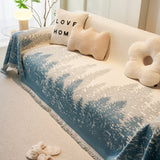 Chenille Grove Sofa Cover Blanket Furniture Protector, Couch Protector Sofa Throw Cover for Couches - Ornate Home