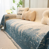 Chenille Grove Sofa Cover Blanket Furniture Protector, Couch Protector Sofa Throw Cover for Couches - Ornate Home