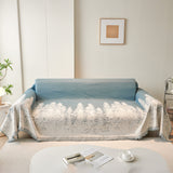 Chenille Grove Sofa Cover Blanket Furniture Protector, Couch Protector Sofa Throw Cover for Couches - Ornate Home
